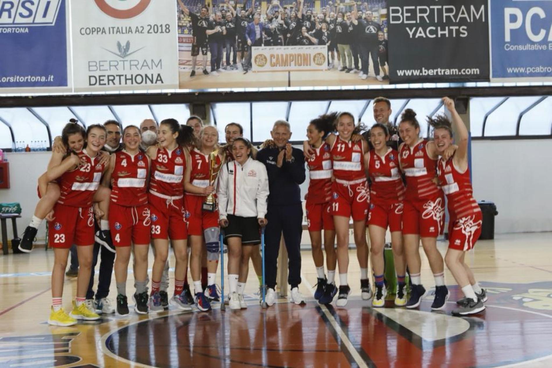 Castelnuovo fa il bis, scudetto all’Under 19