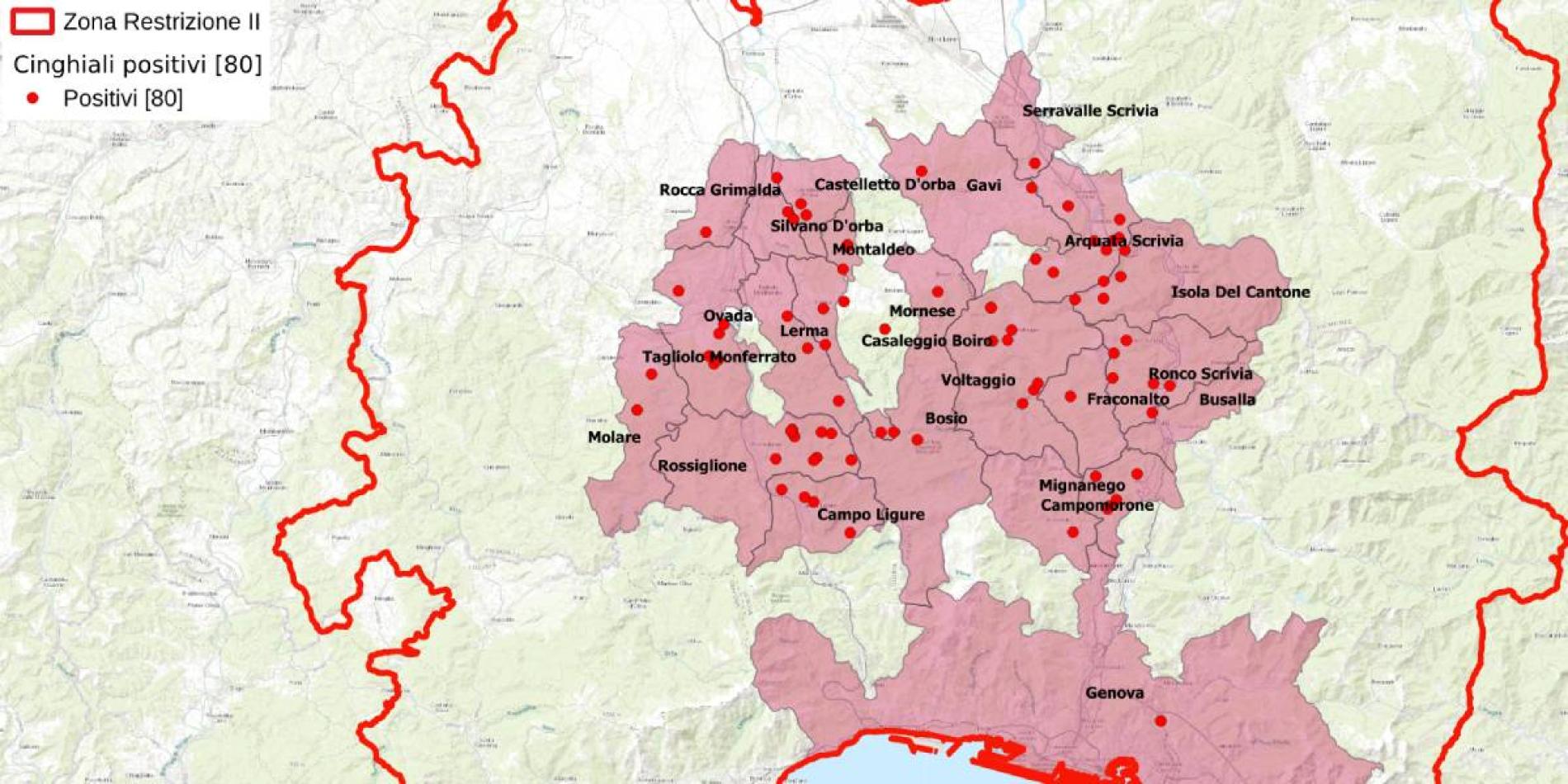 «Peste suina, sull’outdoor regole comuni per Piemonte e Liguria»