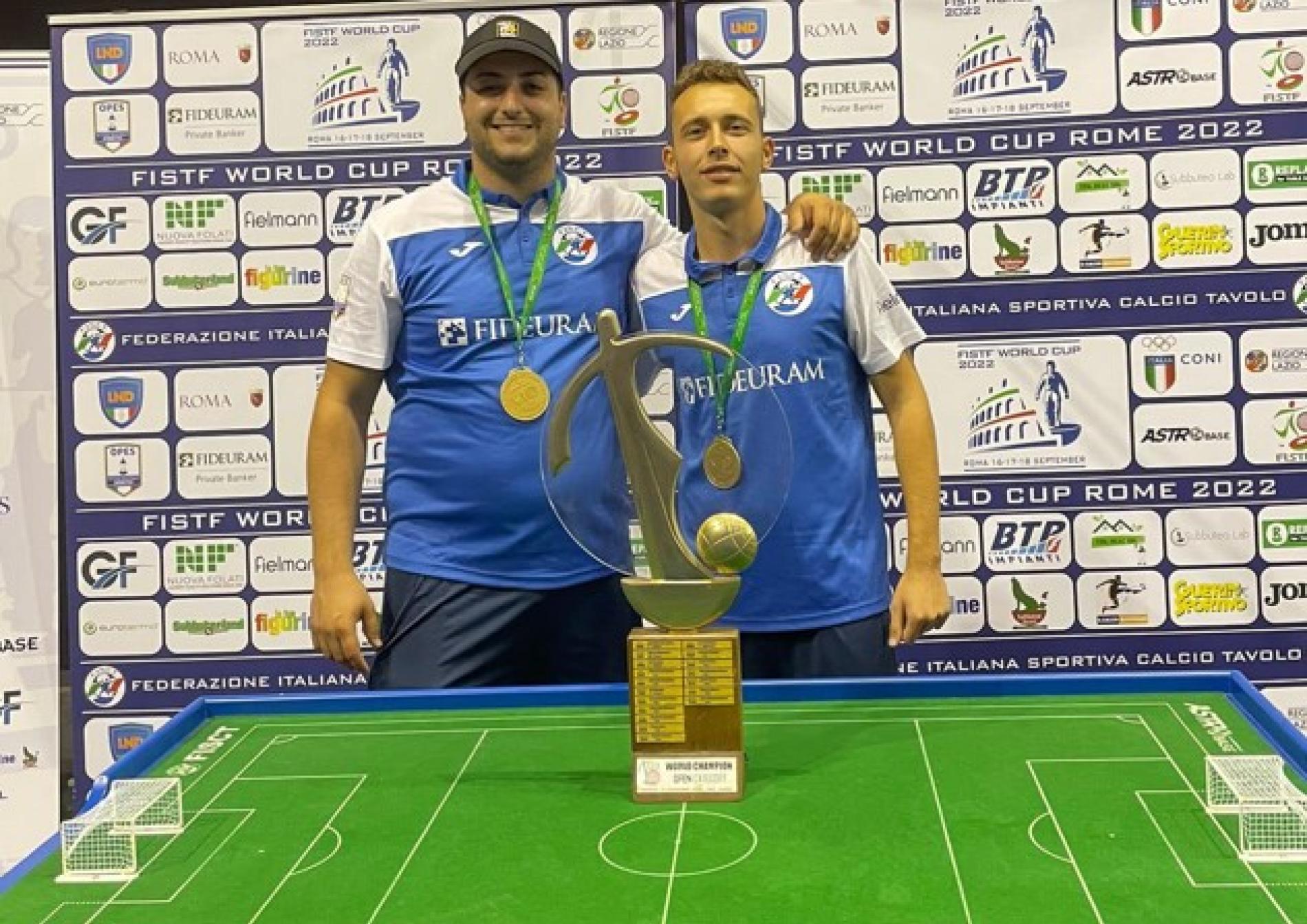 Subbuteo, dopo la Coppa del Mondo subito la conferma per Filippo Cubeta