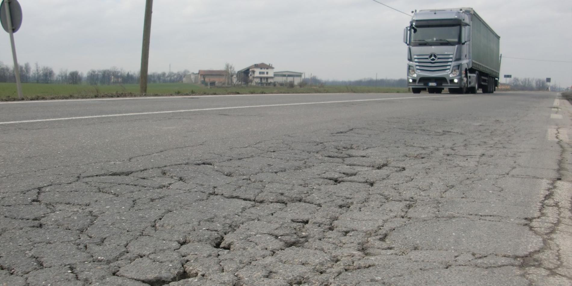 Serravalle, al via i lavori di asfaltatura della strada 35