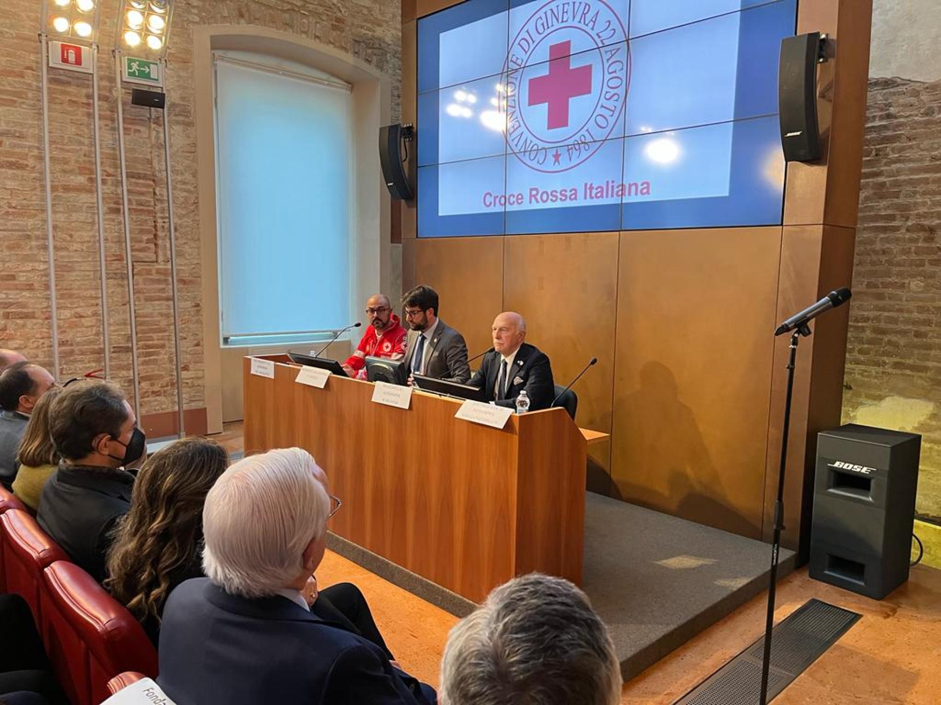 Alla Protezione Civile di Valenza la benemerenza della Croce Rossa
