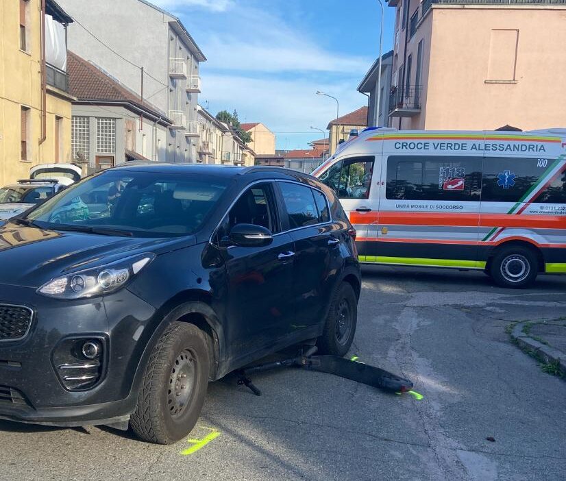 Alessandria: Scontro Tra Auto E Monopattino, Ferita Una Ragazza - Il ...